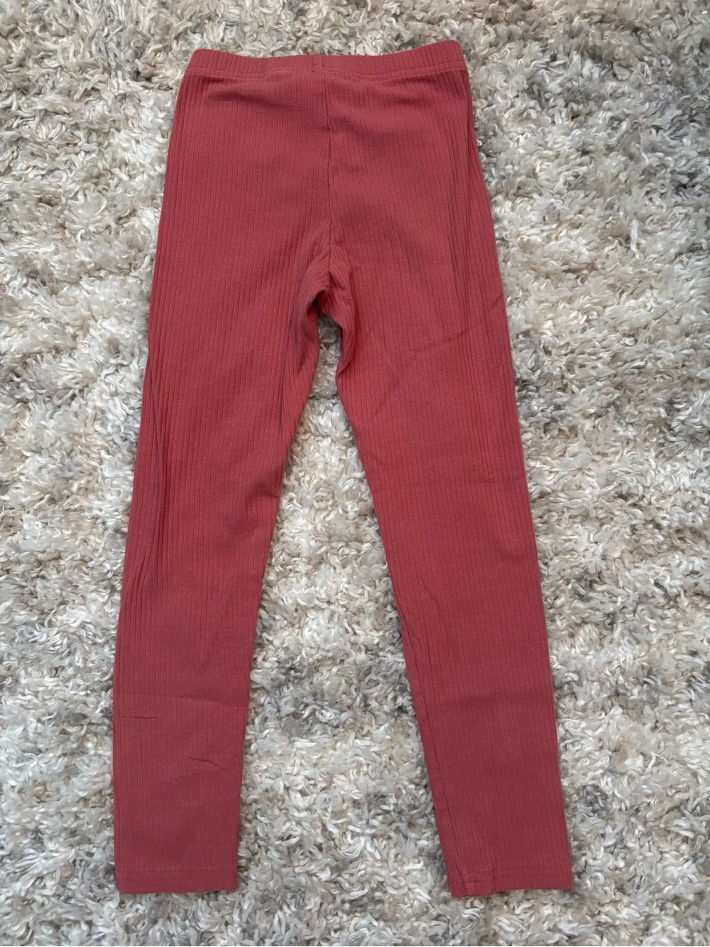 Old Navy Ribbed Leggings in Teal and Pink